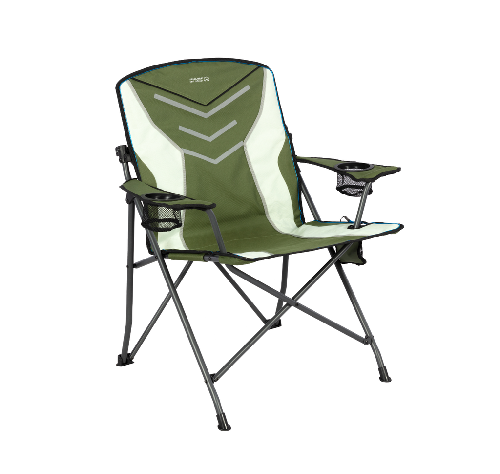 Folding Chair with Armrests and Light Strip | Kadi Outdoor